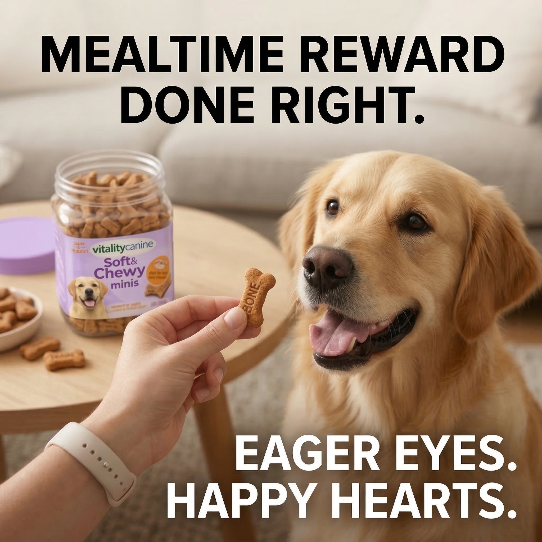 Vitality Canine Soft & Chewy Minis Dog Snacks