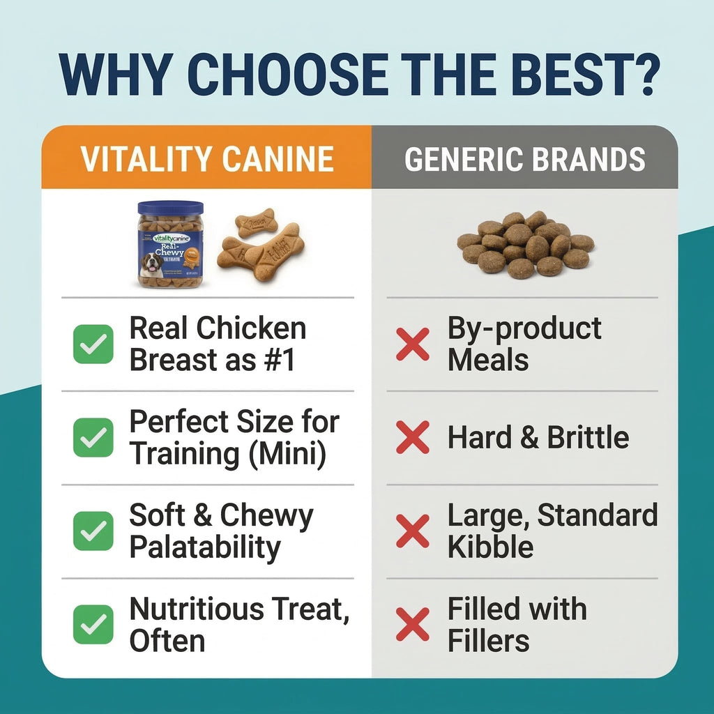 Vitality Canine Soft & Chewy Minis Dog Snacks