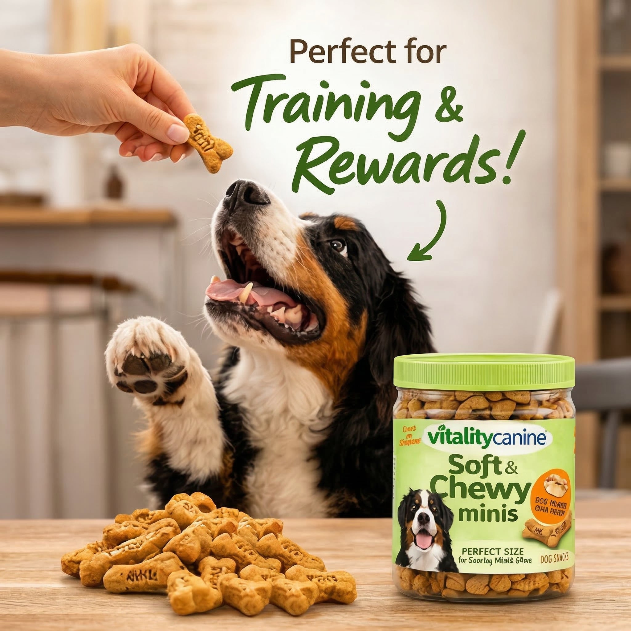 Vitality Canine Soft & Chewy Minis Dog Snacks