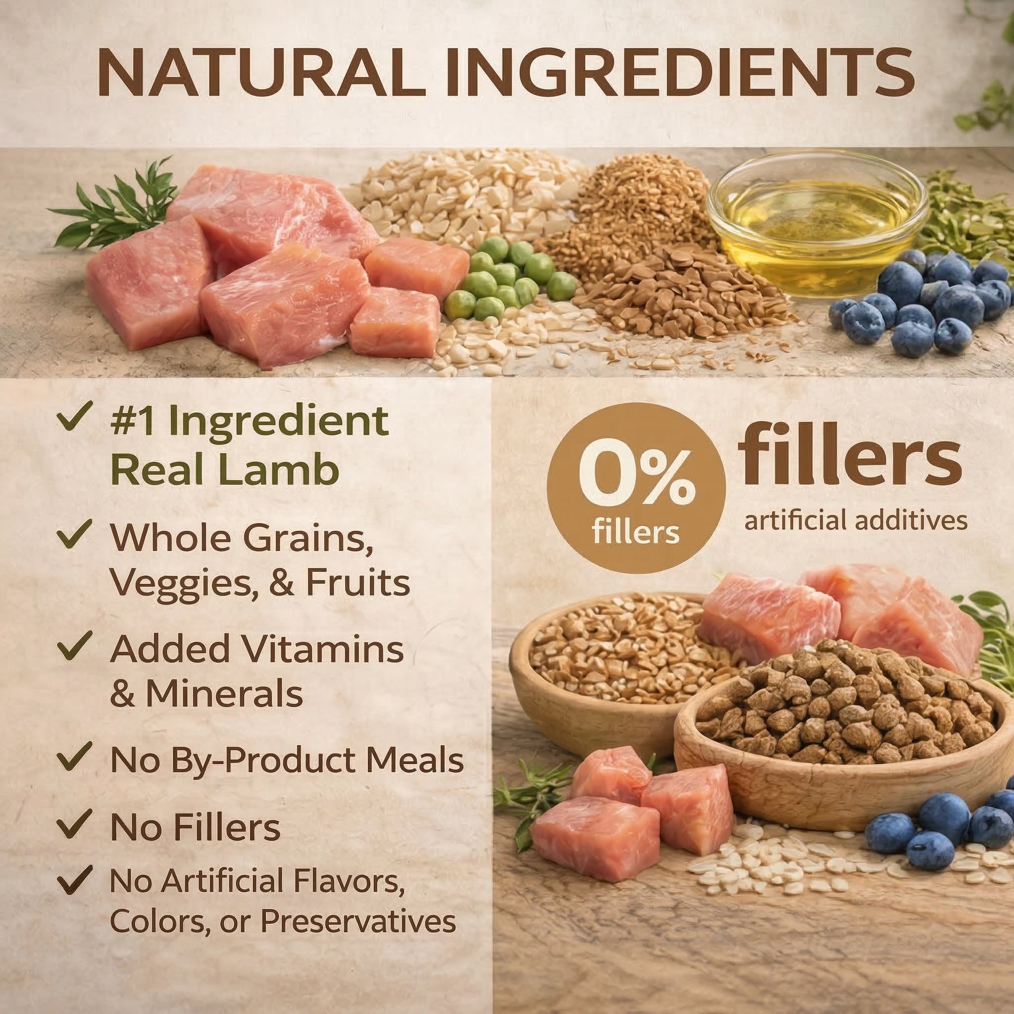 Vitality Canine Lamb & Rice Formula Dog Food 31.1 lbs