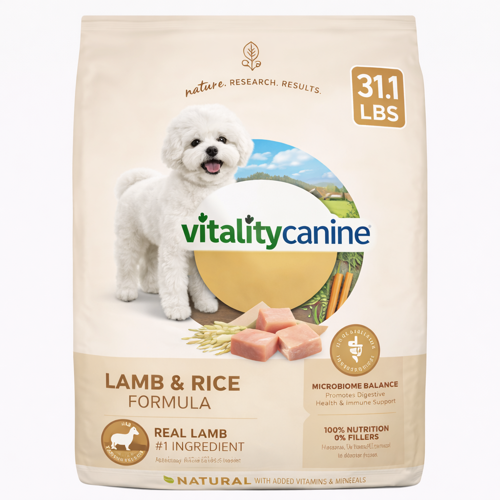 Vitality Canine Lamb & Rice Formula Dog Food 31.1 lbs