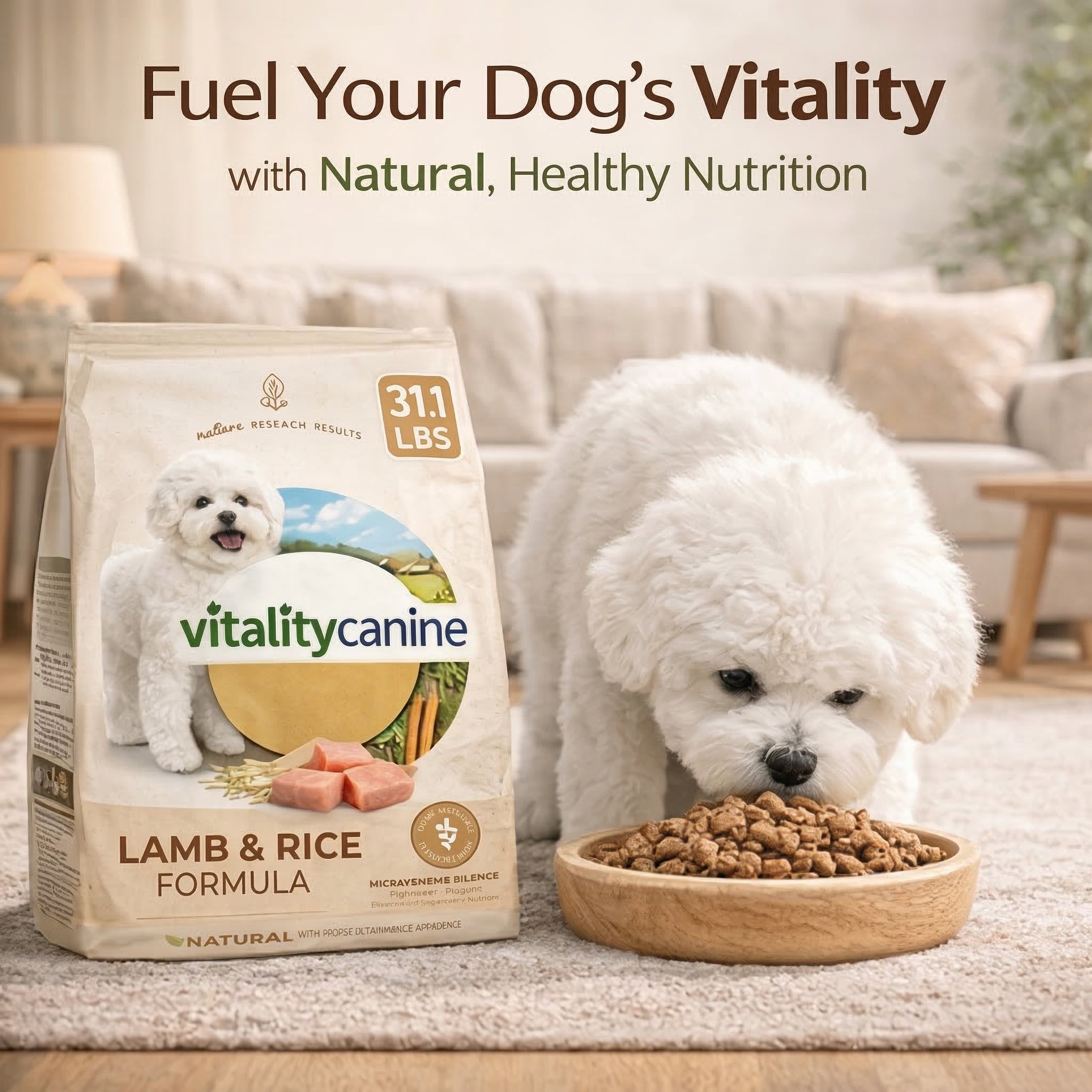 Vitality Canine Lamb & Rice Formula Dog Food 31.1 lbs